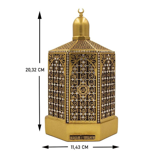 Turkish Maqam Ibrahim model displaying 99 Names of Allah for home decoration