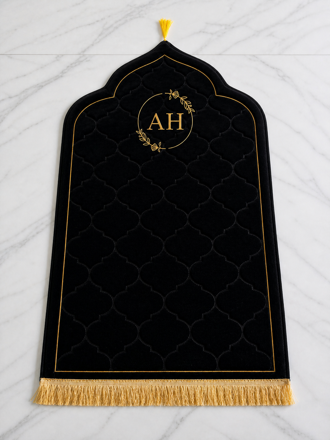 Black Dome Premium Janamaz with name