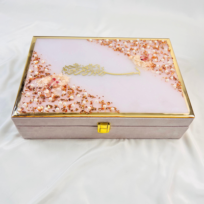 Misty Rose MATCHING Quran Box 