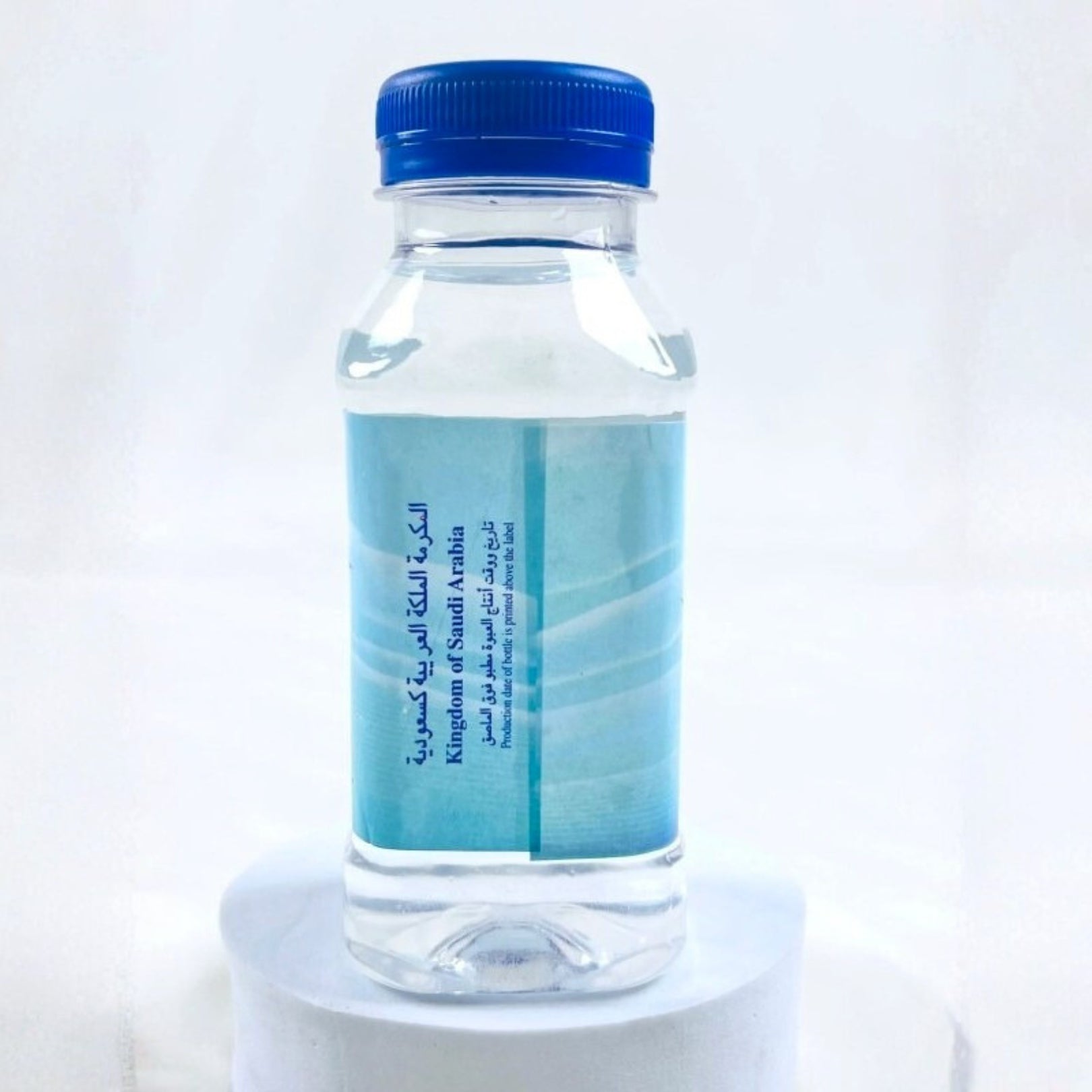 Pure ZamZam water 24-bottle box, each sealed and labeled 250ml.