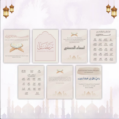 Ramadan Planner 2026, 30 Days Planner, Digital Download Only