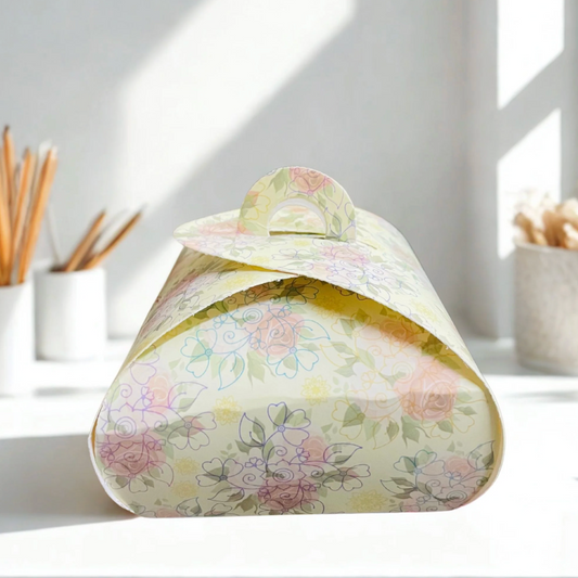 Nikah Gift Box – Personalized Wedding Favor Box - Cardboard Paper Wedding Party Box - Engagement Anniversary Nikkah Mubarak Oval Shape