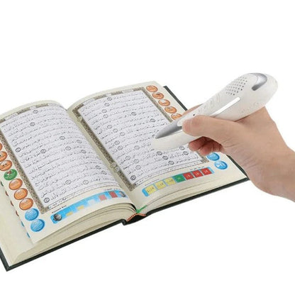 Smart Holy Quran pen with Hadith books and USB charging cable