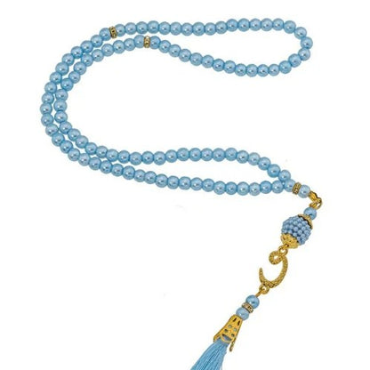 Cobalt Blue aesthetic 99 beads turkish tasbih