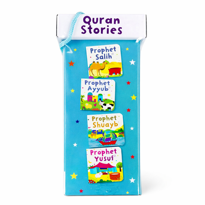 📚 Islamic Learning for Kids – Quran Stories Chunky Board Book Set (10 Books) Each book size: approx. 10 × 10 cm (around 4 × 4 inches)