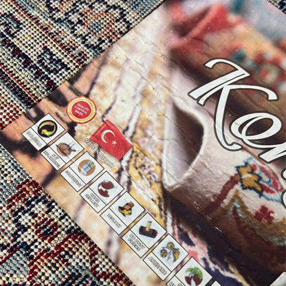 Turkish luxury velvet prayer rug designed for Ramadan and daily salah.