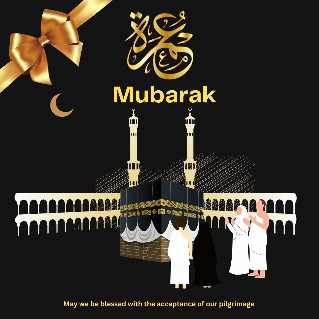 Al-HADAYA Royal Black  Hajj & Umrah Gift Hamper
