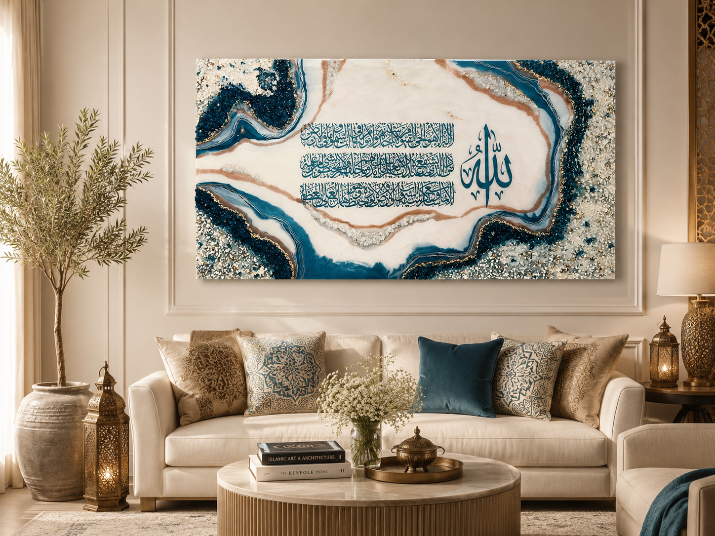 Resin wall art 