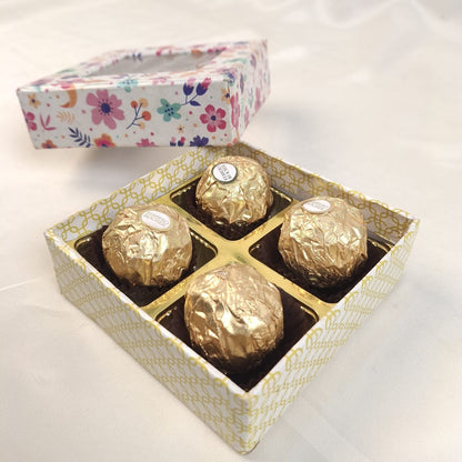 Premium Assorted Chocolate Box – 4 Piece Gift Pack