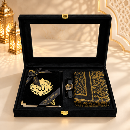 Al-HADAYA Royal Black  Hajj & Umrah Gift Hamper