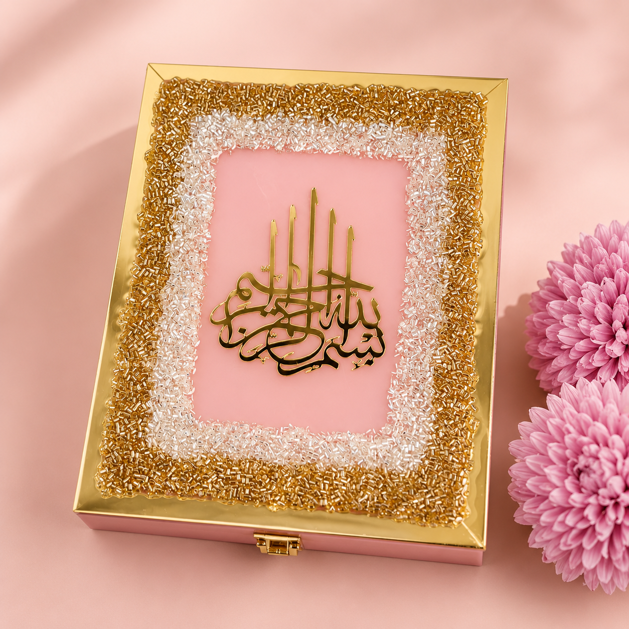 Luxury Pink Velvet Quran Gift & Premium presentation box