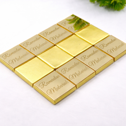 Ramadan Chocolate, Ramadan Kareem Favors, Eid Mubarak Chocolate, Gift Chocolate