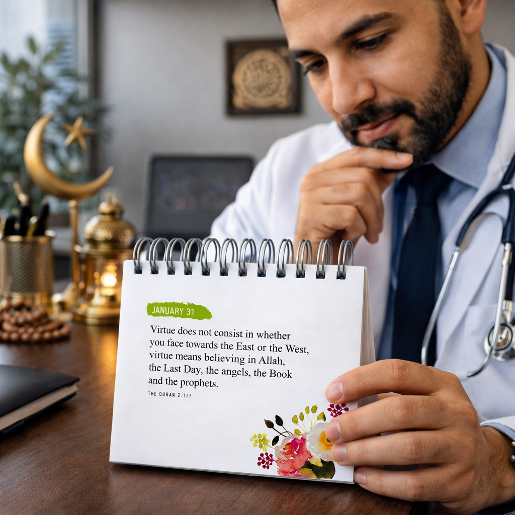 QURANIC VERSES - AN INSPIRATIONAL CALENDAR,365 VERSES HELP YOU DISCOVER THE WISDOM OF QURAN AND LIVE LIFE BETTER,MOTIVATIONAL QURAN QUOTES