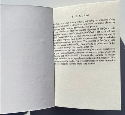 The Quran in English: Pocket Size Paperback, Maulana Wahiduddin Khan Translation