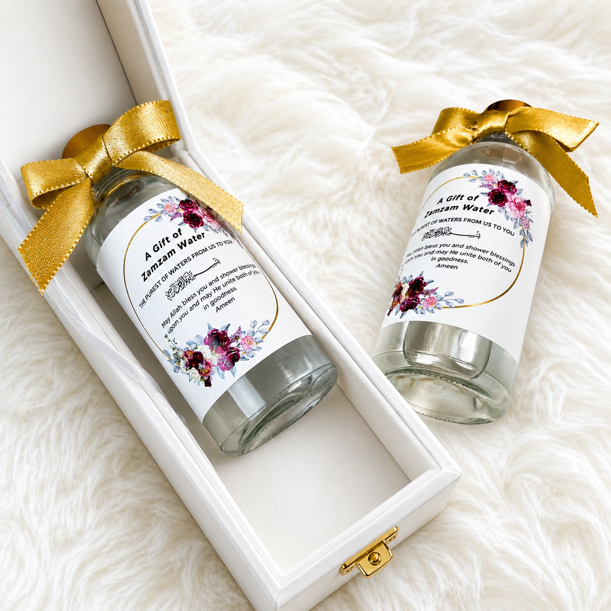 ZAM ZAM 100 ML Glass Bottles | Hajj | Umrah  Return Favors