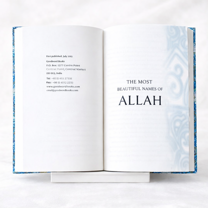 📘 The Most Beautiful Names of Allah – Hardbound Edition