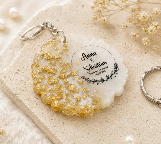 Personalised 3-Inch Resin Keychain | Custom Name & Design