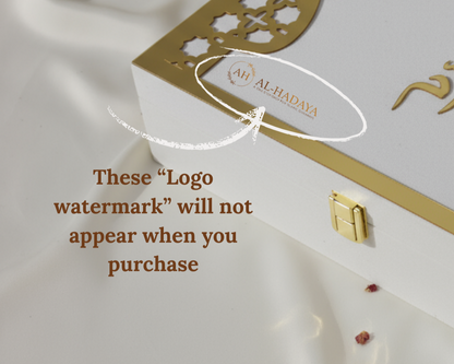 Velvet Covered Customisable Wedding Islamic Luxurious Quran Box – Handmade | Luxury Special Quran Storage Box